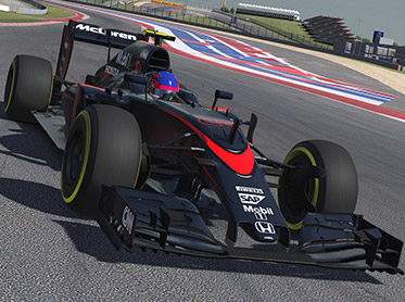 Formel 1-Simulator för två