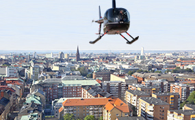 Helikoptertur för två - Malmö