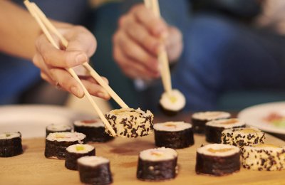 Sushi-kock hemma (8 personer)