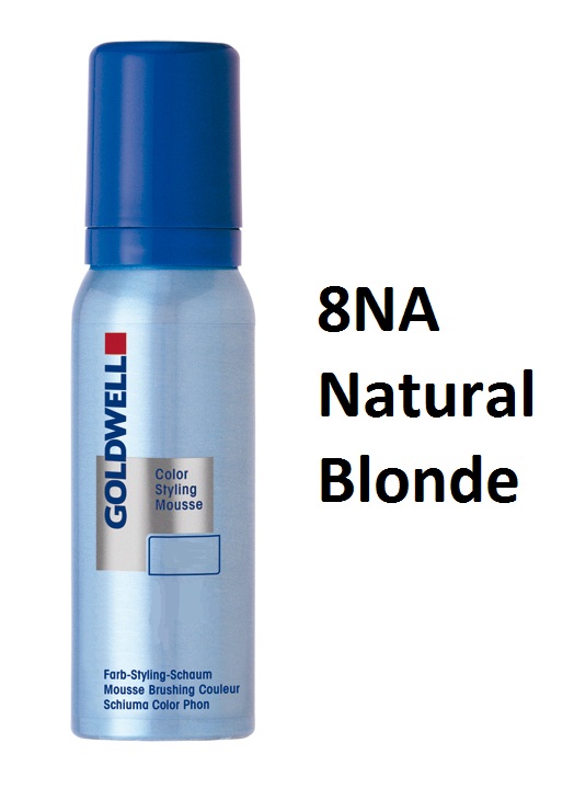 goldwell color styling mousse 8na natural blonde 75 ml